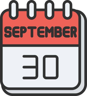 30 Eylül Satır Dolu Simge