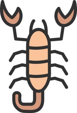 Scorpion Satırı Doldurulmuş Simge