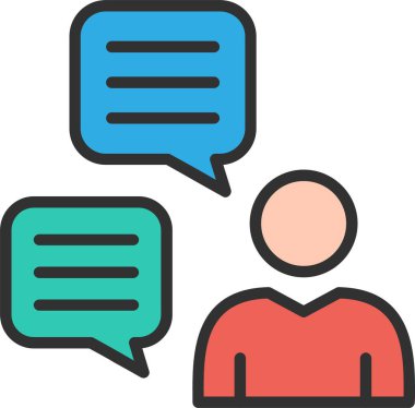 Satır Doldurulmuş Simgeyi Konuş