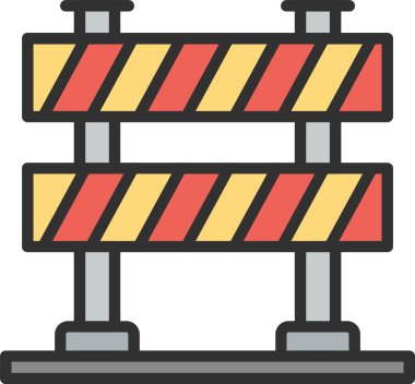 Trafik Bariyeri Satırı Simge Dolduruldu