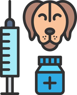 Tıp Hattı Dolgulu Simge