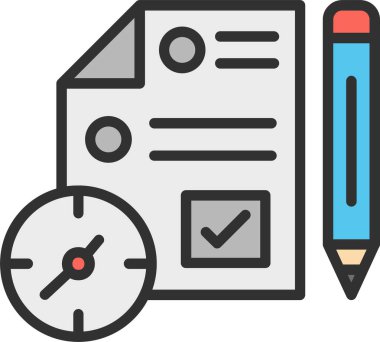 Simge Doldurulmuş Planlama Satırı