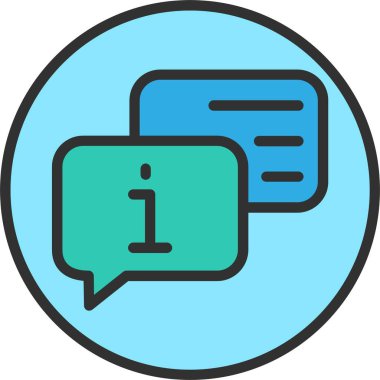 Simge Doldurulmuş Sohbet Satırı