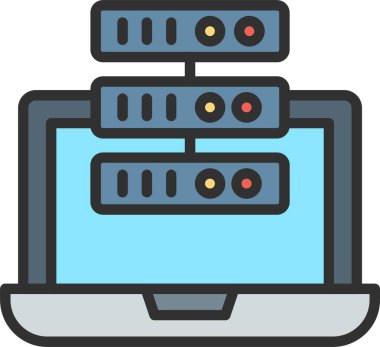 Sunucu Satırı Doldurulmuş Simge