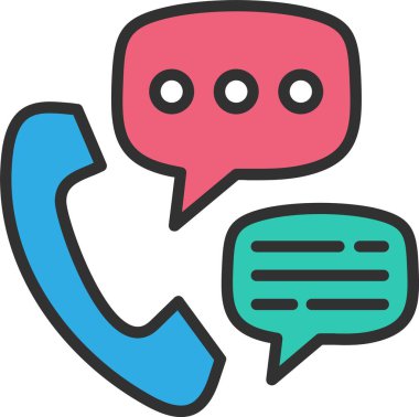 Telefon Hattı Dolu Simge