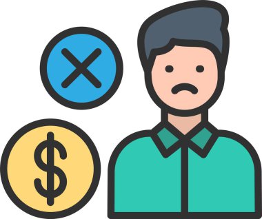 Zavallı Satır Doldurulmuş Simge