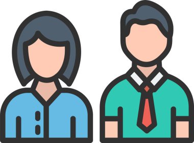 Takım Çizgisi Dolu Simgesi