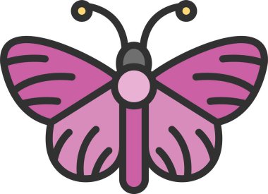 Kelebek Satırı Simgeyi Doldurdu