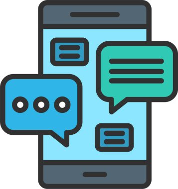 Simge Doldurulmuş Sohbet Satırı