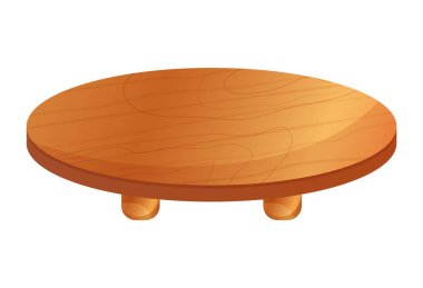 Suşi tepsisi ahşap tabak tasarım için. Beyaz arkaplanda izole edilmiş renkli vektör illüstrasyonu.