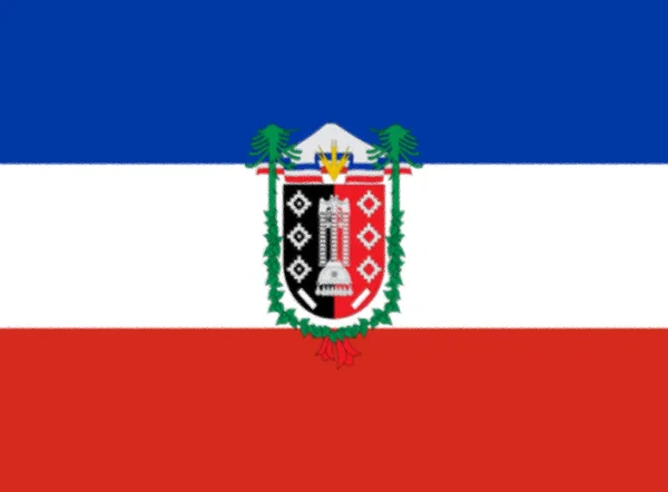 Прапор Арауканської Області Чилі — стокове фото