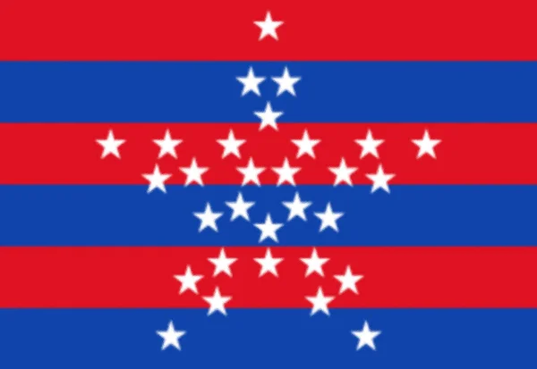 Флаг Магдалены Звездами — стоковое фото