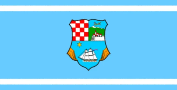 Флаг Приморско Горского Уезда — стоковое фото