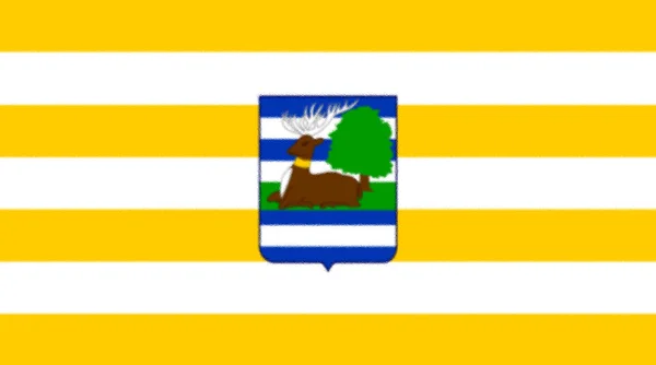 武科瓦尔 西尔米娅州旗帜 — 图库照片