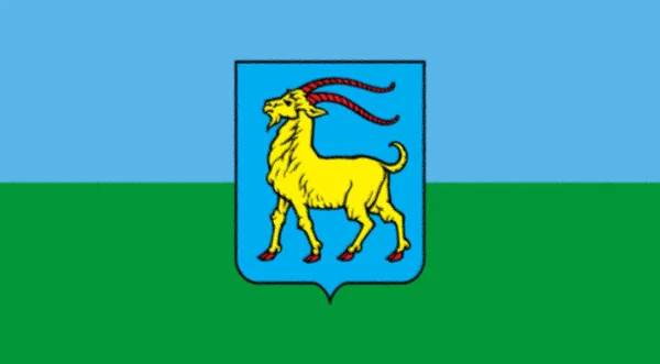 Прапор Округу Істрія — стокове фото