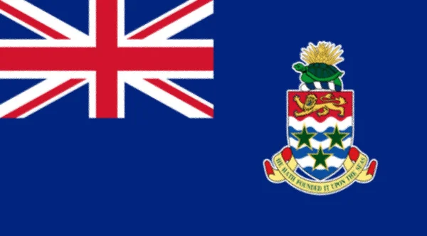 Flag Cayman Islands — Stock Photo, Image