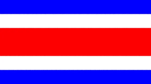 Vlag Van Costa Rica — Stockfoto