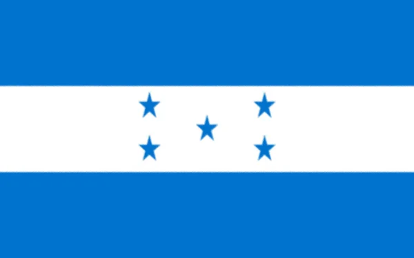 Flagge Von Honduras Nordamerika — Stockfoto