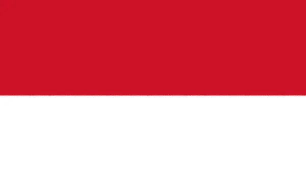 Прапор Індонезії Азія — стокове фото
