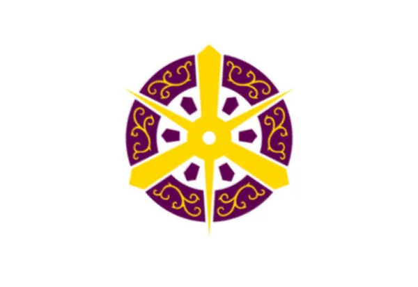 Kyotoprotokollets Flagga Japan — Stockfoto