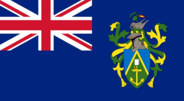 Флаг Питкернских Островов — стоковое фото