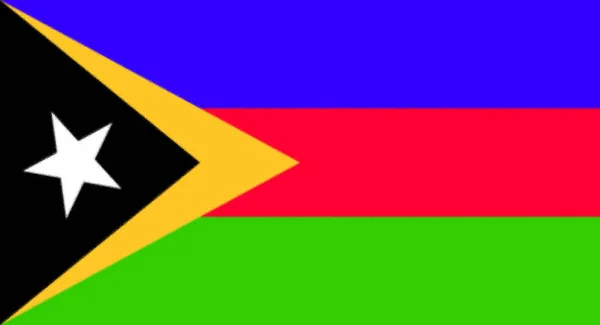 stock image Flag of Bobonaro District, East Timor