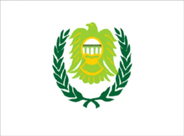 Flaga Guberni Asyut Egipt — Zdjęcie stockowe