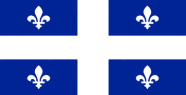 Quebec, Kanada bayrağı
