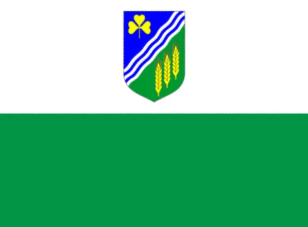 Bandeira Jgevamaa Estonia — Fotografia de Stock
