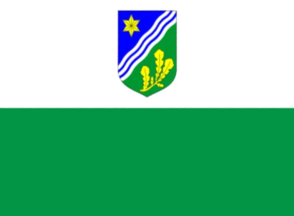 Zászló Tartumaa Észtország — Stock Fotó