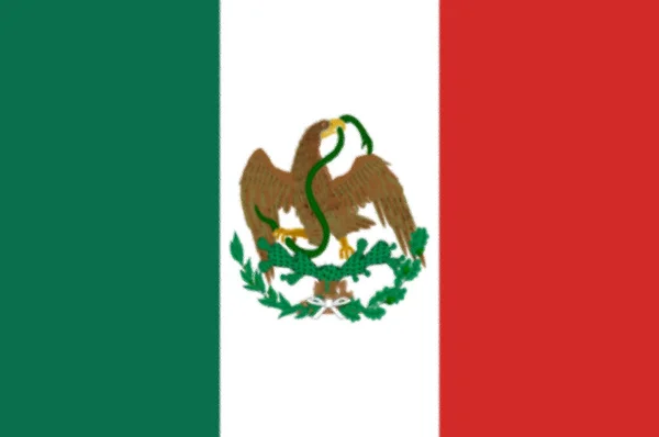 Bandiera Del Messico 1823 1864 1867 1893 — Foto Stock