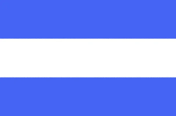 Флаг Никарагуа Горизонтальная Двухцветная Полоса Сине Белого Цвета — стоковое фото