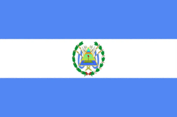 Bandiera Del Nicaragua 1896 — Foto Stock