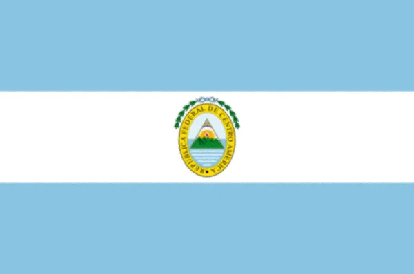 Flag Federal Republic Central America — Stock Photo, Image