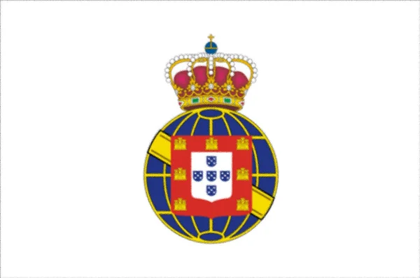 Флаг Португалии Бразилии Алгарве — стоковое фото