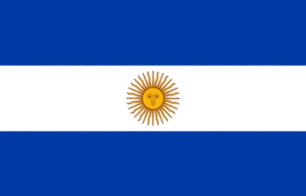 National Flag Argentina Released 1818 — Stock Photo, Image