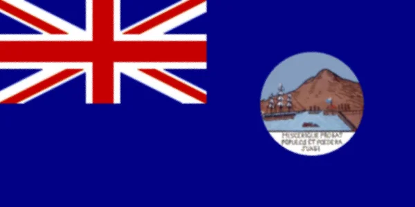 Σημαία Της Αποικιοκρατίας Του Τρινιντάντ 1889 1958 — Φωτογραφία Αρχείου