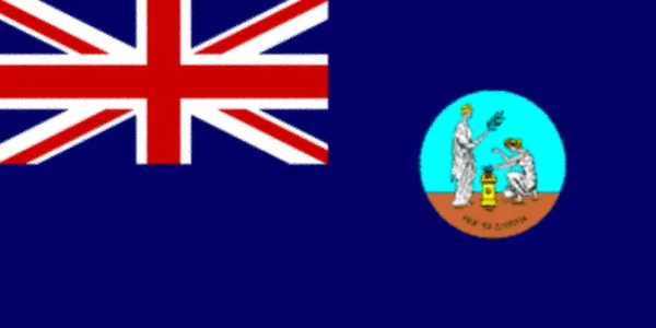 Flagga Vincent Kolonial Flagga — Stockfoto