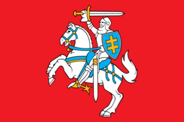 Σημαία Της Λιθουανίας — Φωτογραφία Αρχείου