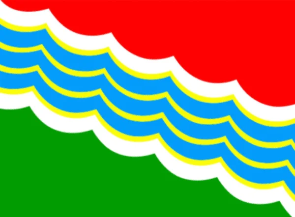 Прапор Тирасполя Молдова — стокове фото