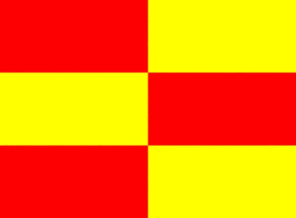 Bandeira Briceni Moldova — Fotografia de Stock