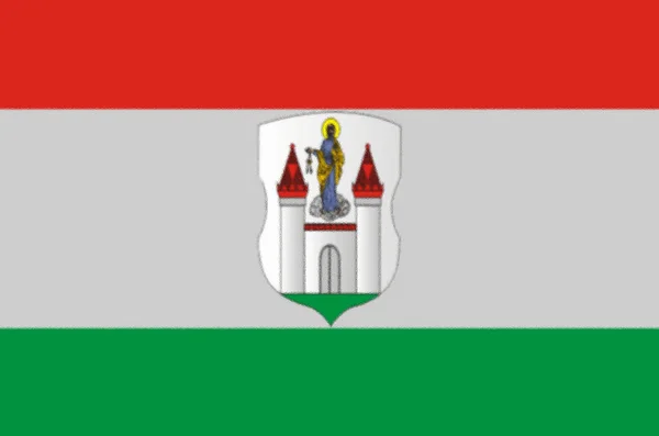 Flagge Von Barysaw Weißrussland — Stockfoto