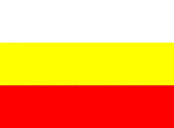 Zászló Hradec Kralove Csehország — Stock Fotó