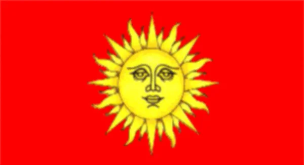Piękna Flaga Svietlahrsk — Zdjęcie stockowe