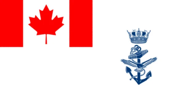 Naval Ensign Canada — Stock Photo, Image