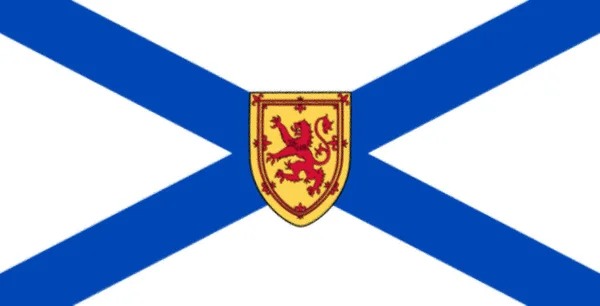 Прапор Нової Шотландії Канади — стокове фото