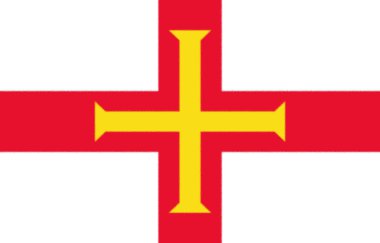 Guernsey adasının bayrağı