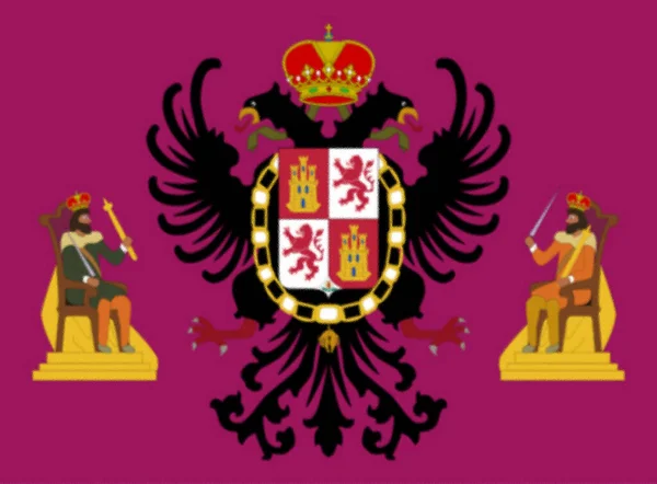 Zászló Toledo Spanyolország — Stock Fotó