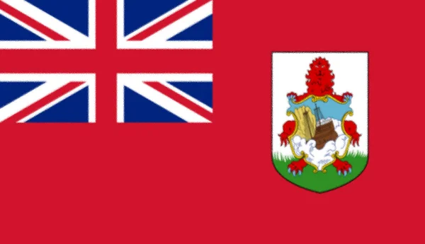 Flagge Von Bermuda Nordamerika — Stockfoto