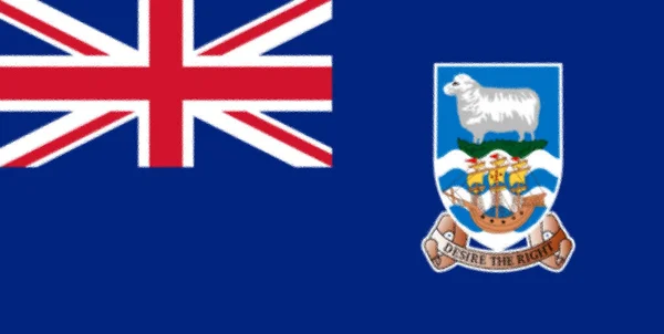 Vlag Van Falklandeilanden — Stockfoto
